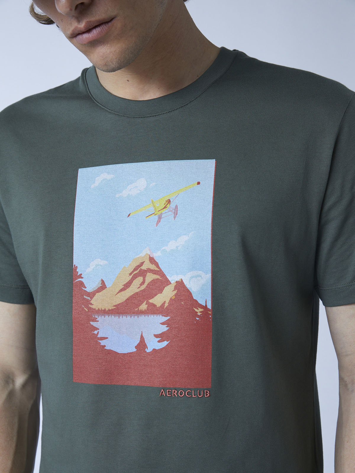 Tramontana T-shirt with Dolomiti print