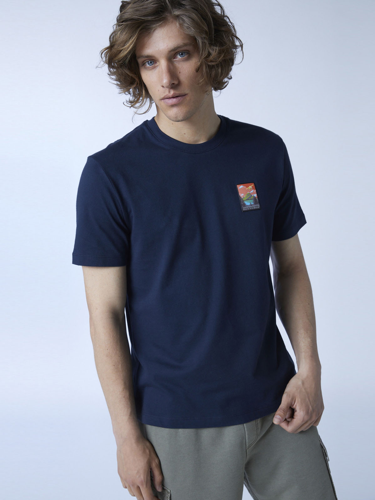 Gregale T-shirt with Dolomiti patch