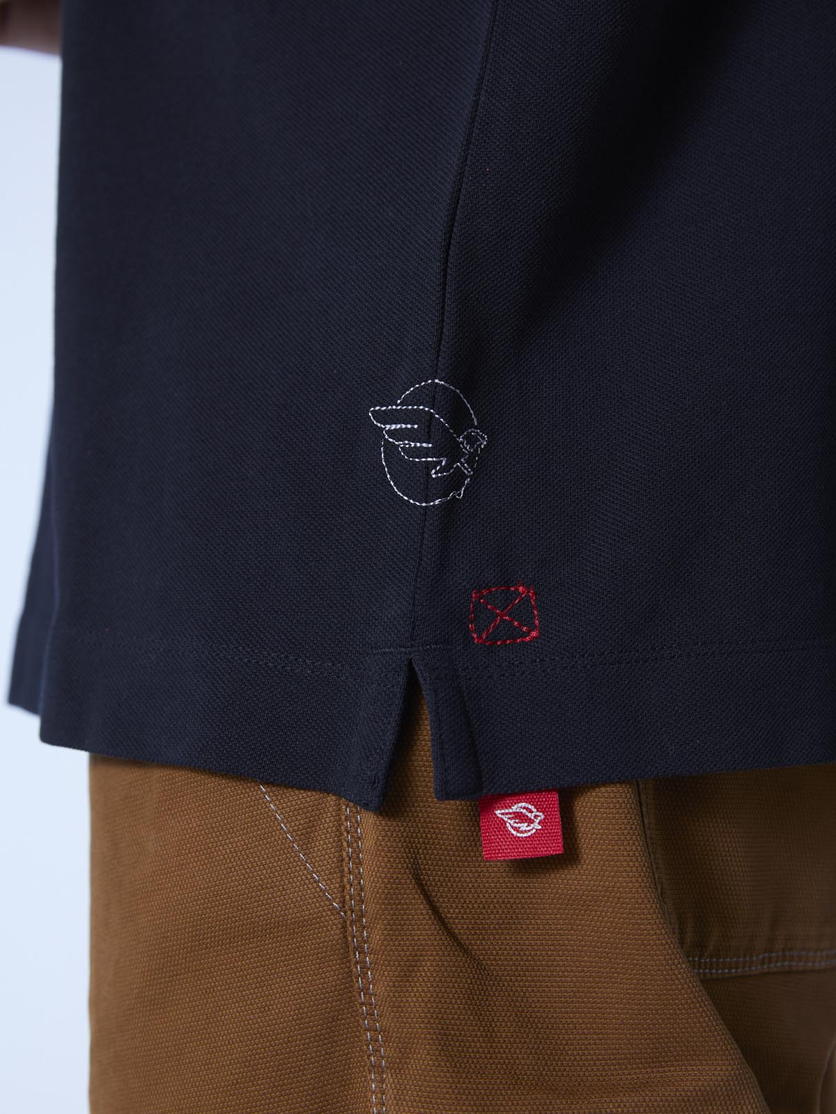 Baran parachute embroidered Polo shirt