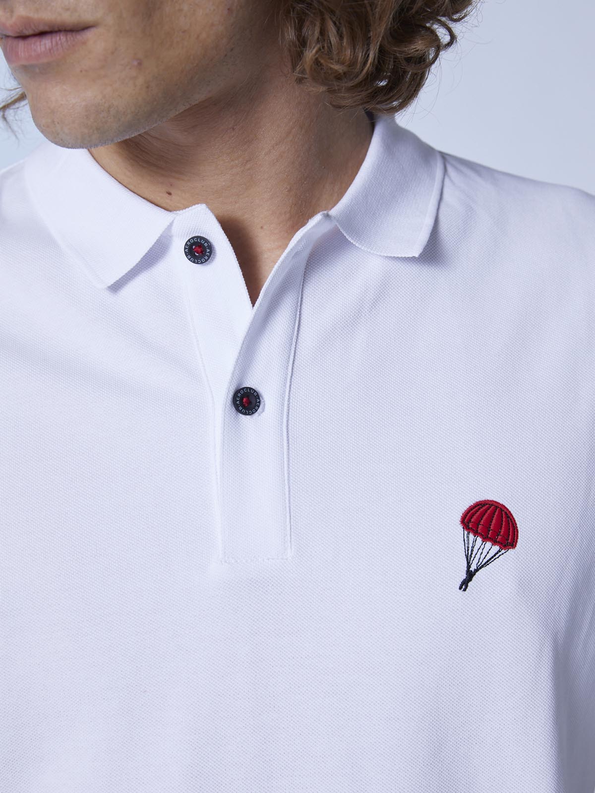 Baran parachute embroidered Polo shirt