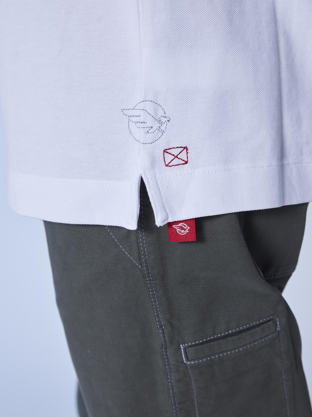 Baran seaplane embroidered Polo shirt