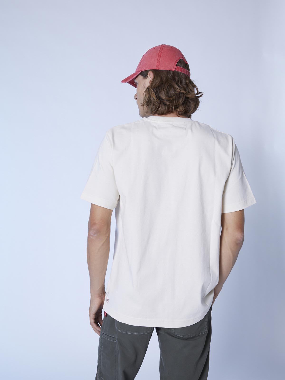 Amba T-shirt ricamo idrovolante Amba T-shirt ricamo idrovolante